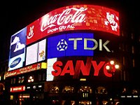 Londýn Piccadilly circus