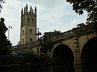 Magdalen Bridge and College