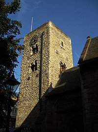 St. Michael Oxford nejstarší památka