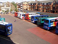 autobusové nádraží Gloucester Green Oxford