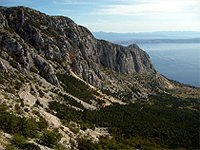 Biokovo 897 m Croatia