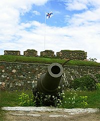 Suomenlinna námořní pevnost dělo