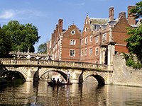 River (Cam) and bridge (bridge)