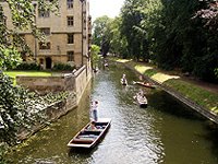 punting Cam bridge