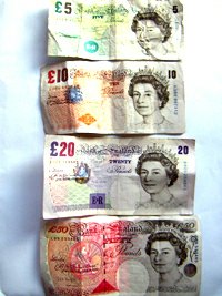 Bank of England notes