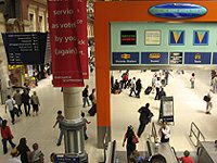 Victoria railway station London