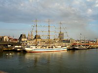 Oostende Belgium - Sailboat