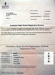 Worker Registration Certificate